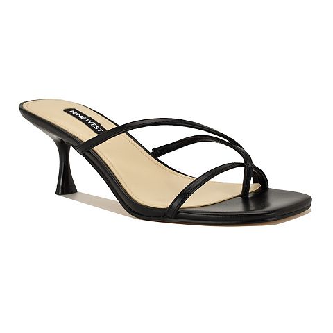 Женские сандалии Nine West Anirey Women's Square Toe Strappy Dress Sandals