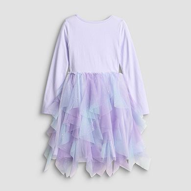 Girls 4-12 Jumping Beans® Disney's Frozen Elsa Cascading Ruffle Tutu Dress