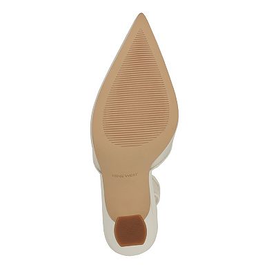 Nine West Kansy Women's Pointed Toe Slingback Dress Pumps