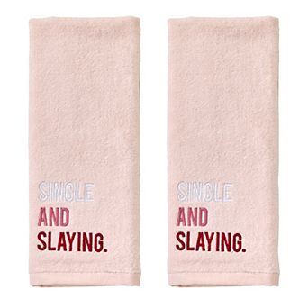 SKL Home "Single And Slaying" Towel