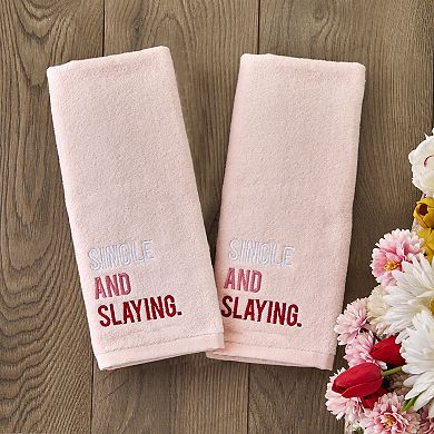 SKL Home "Single And Slaying" Towel