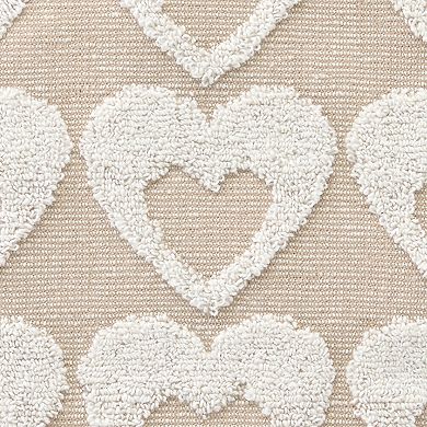 SKL Home Heart 2-Piece Hand Towel Set