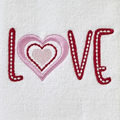 SKL Home Love Embroidered Towel Set