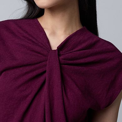 Women's Simply Vera Vera Wang Twisted Detail Top