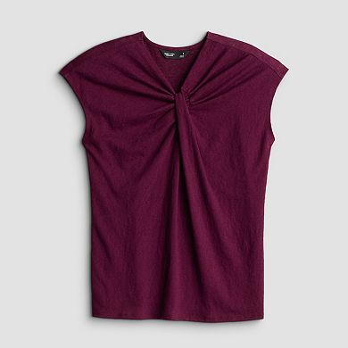 Women's Simply Vera Vera Wang Twisted Detail Top