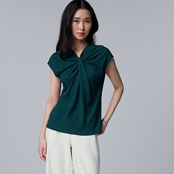 Women's Simply Vera Vera Wang Twisted Detail Top