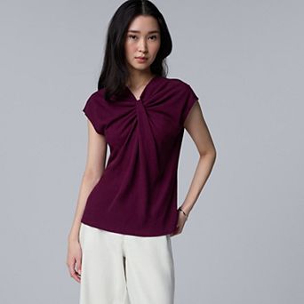 Women's Simply Vera Vera Wang Twisted Detail Top