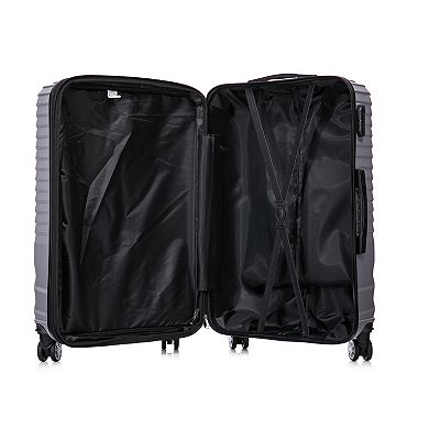 TUCCI Italy Volaro 3-Piece Hardside Spinner Luggage Set