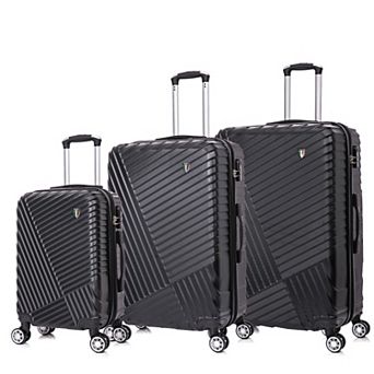 TUCCI Italy Volaro 3 pc Hardside Spinner Luggage Set