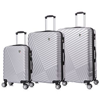 TUCCI Italy Volaro 3 pc Hardside Spinner Luggage Set