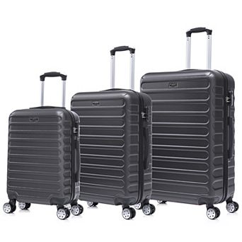 TUCCI Italy Carravia 3 pc Hardside Spinner Luggage Set