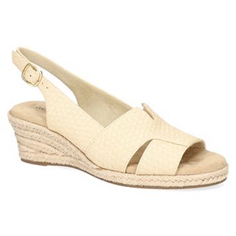 Easy Street Resort Women's Wedge Espadrille Sandals