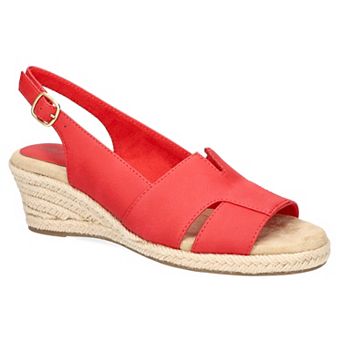 Easy Street Resort Women's Wedge Espadrille Sandals