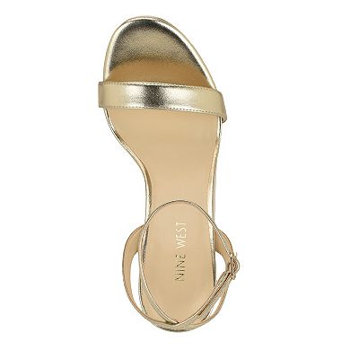 Nine West Lorent Women's Open Toe Stiletto Heel Dress Sandals