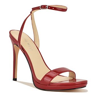 Nine West Lorent Women's Open Toe Stiletto Heel Dress Sandals
