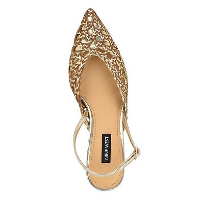 Nine West Randela Women's Pointy Toe Slingback Pumps