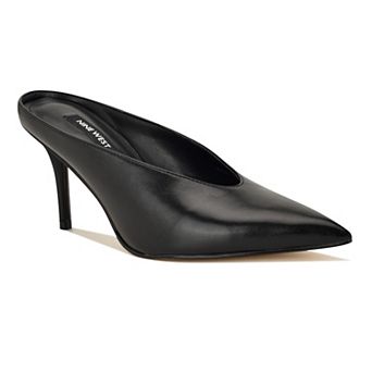 Nine West Verra Women's Pointy Toe Slip-On Mule Dress Pumps