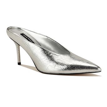 Nine West Verra Women's Pointy Toe Slip-On Mule Dress Pumps