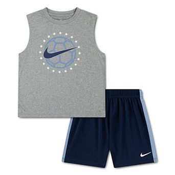 Boys 4-7 Nike Soccer Dri-FIT Tank Top & Athletic Shorts 2 pc Set