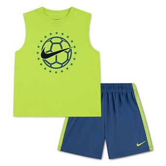 Boys 4-7 Nike Soccer Dri-FIT Tank Top & Athletic Shorts 2 pc Set