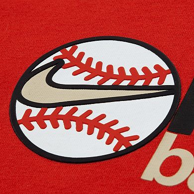 Boys 4-7 Nike "Baseball" Graphic Short Sleeve T-Shirt & Mesh Shorts 2-Piece Set