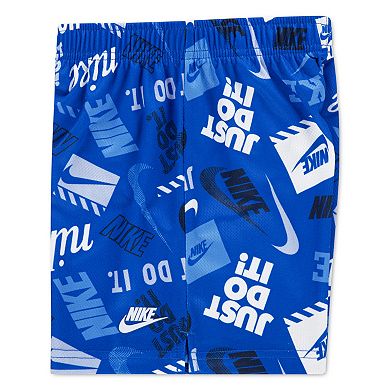 Boys 4-7 Nike Short Sleeve T-Shirt & Printed Shorts 2-Piece Set