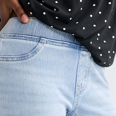 Girls 6-20 SO® Pull-On Super Stretch Bootcut Jeans in Regular & Plus Size