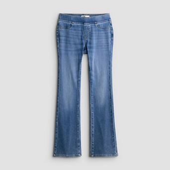 Girls 6-20 SO® Pull-On Super Stretch Bootcut Jeans in Regular & Plus Size