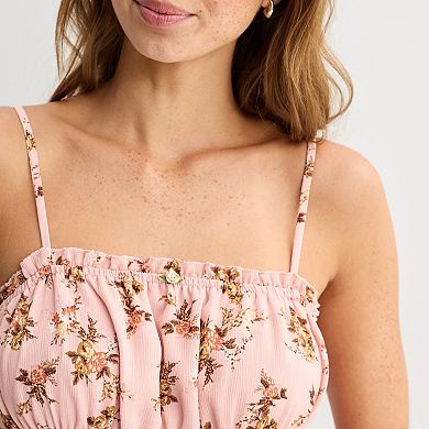 Juniors' Mary & Mo Sleeveless Dress