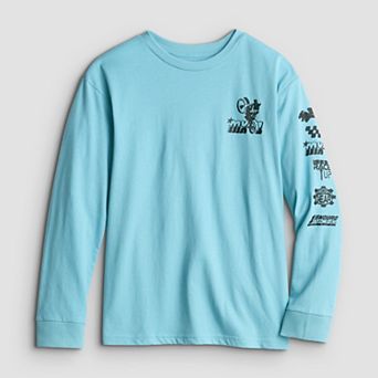 Boys 8-20 Sonoma Goods For Life® Long Sleeve Graphic Tee in Regular & Husky