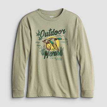 Boys 8-20 Sonoma Goods For Life® Long Sleeve Graphic Tee in Regular & Husky