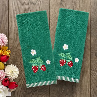 SKL Home 2-Piece Strawberry Vine Towel