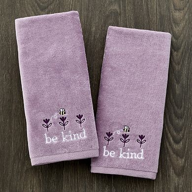 SKL Home Bee Kind 2-Piece Hand Towel Set