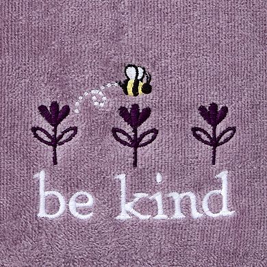 SKL Home Bee Kind 2-Piece Hand Towel Set