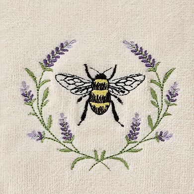 SKL Home Bee Lavender 2-Piece Hand Towel Set