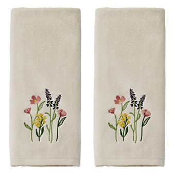 SKL Home Meadow Bouquet 2 pc Hand Towel Set
