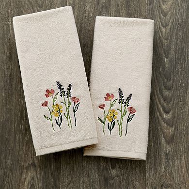 SKL Home Meadow Bouquet 2-Piece Hand Towel Set