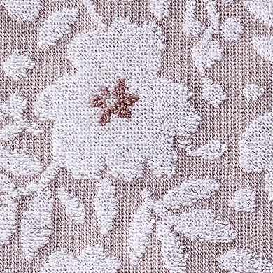 SKL Home Floral Jacquard 2-Piece Hand Towel Set