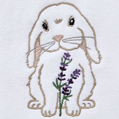SKL Home Bunny Lop Embellished Hand Towel Set of 2