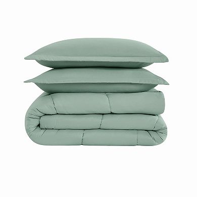 Cannon Heritage Solid Comforter Set with Shams