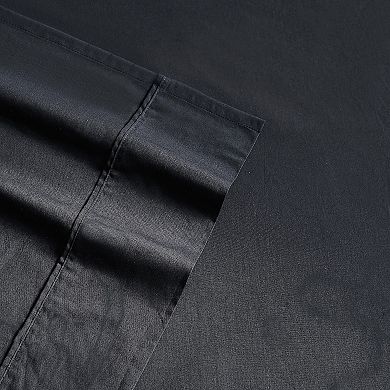 Cannon Solid Percale Duvet Cover Set with Shams