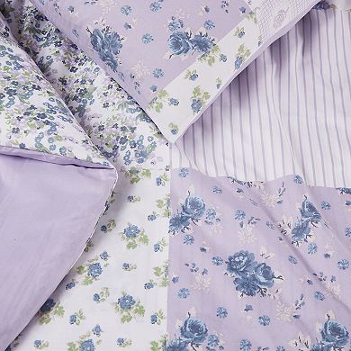 Cannon Elissa Patchwork Comforter Set with Shams