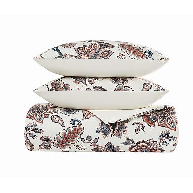 Cannon Chloe Jacobean Comforter Set with Shams