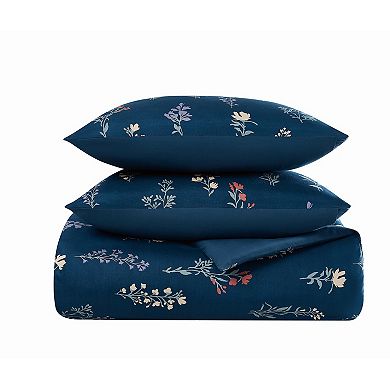 Cannon Avery Floral Duvet Cover Set with Shams