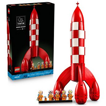 LEGO Ideas Tintin Moon Rocket 21367 Building Kit (1283 Pieces)