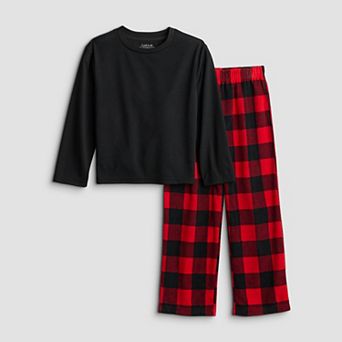 Boys 6-16 Cuddl Duds® Fleece 2 pc Long Sleeve Pajama Top & Pajama Bottoms Set