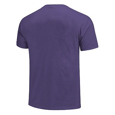 Women's Purple LSU Tigers Comfort Colors T-Shirt