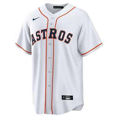 Men's Nike White Houston Astros Home Big & Tall Replica Jersey