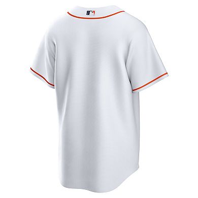 Men's Nike White Houston Astros Home Big & Tall Replica Jersey