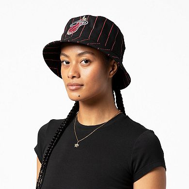 Men's Mitchell & Ness x DANNIJO  Black Miami Heat Bucket Hat
